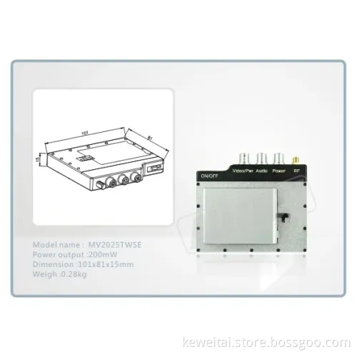 Mini Wireless Video Cofdm Transmitter